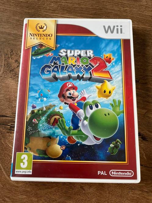 Super mario galaxy 2 voor nintendo wii ( nintendo selects), Spelcomputers en Games, Games | Nintendo Wii, Zo goed als nieuw, Vanaf 3 jaar