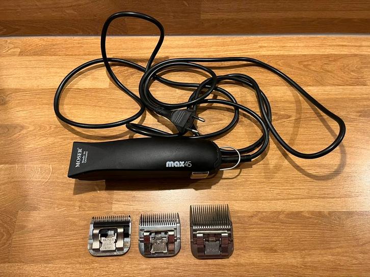 Goedwerkende Moser Max45 scheerapparaat, Dieren en Toebehoren, Honden-accessoires, Ophalen of Verzenden