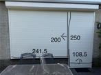 Elektrisch rolluik, Doe-het-zelf en Verbouw, Rolluiken, Ophalen, Gebruikt, 100 tot 150 cm, Crème of Beige