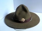 Verkennershoed met embleem - scouting -, Ophalen of Verzenden, Zo goed als nieuw, 57 cm (M, 7⅛ inch) of minder, Hoed