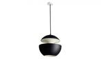 DCW Editions Here Comes the Sun 350 hanglamp 35cm zwart-wit, Ophalen of Verzenden, Nieuw, Metaal, Minder dan 50 cm