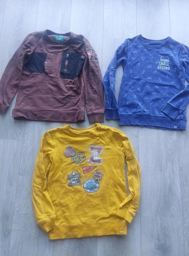 3 Truien van Z8 maat 128 / 134, Kinderen en Baby's, Kinderkleding | Maat 128, Gebruikt, Jongen, Trui of Vest, Ophalen of Verzenden