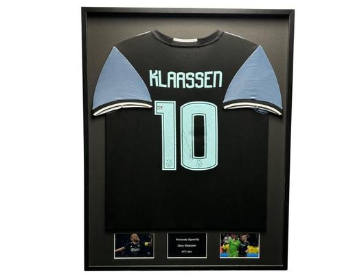 Davy Klaassen AFC Ajax 16/17 gesigneerd ingelijst Uit Shirt, Verzamelen, Sportartikelen en Voetbal, Nieuw, Shirt, Ajax, Ophalen of Verzenden