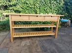 Ikea Fjallnas vintage keukeneiland, Huis en Inrichting, Tafels | Sidetables, Ophalen, Zo goed als nieuw, 25 tot 50 cm, Rechthoekig
