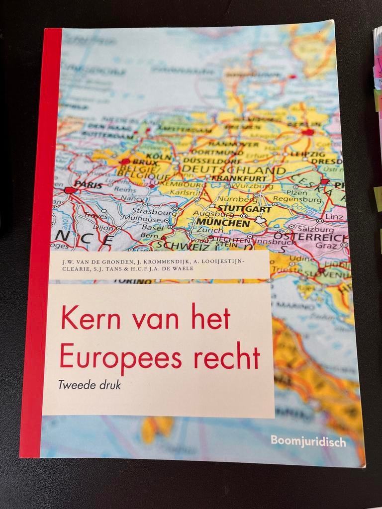 Kern van het Europees recht - Tweede druk, Boeken, Studieboeken en Cursussen, Ophalen of Verzenden, Gamma, Zo goed als nieuw, HBO