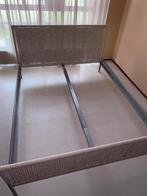 IKEA bedframe bohemian -rotan 180x200 ooit wit gespoten!, Huis en Inrichting, Slaapkamer | Bedden, Wit, Tweepersoons, Bohemian