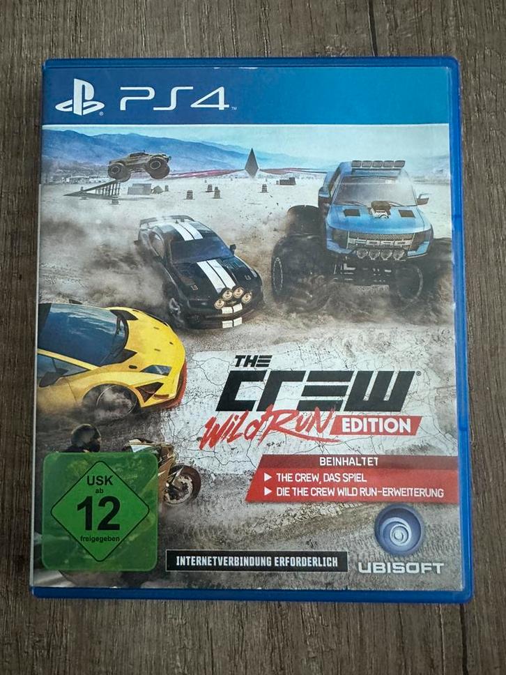 PS4 Race game THE CREW wildrun EDITION, Spelcomputers en Games, Games | Sony PlayStation 4, Zo goed als nieuw, Racen en Vliegen