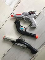 Speelgoed pistooltjes plastic 3 stuks, Gebruikt, Ophalen of Verzenden