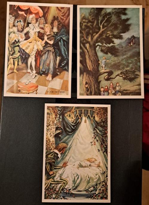 3 vintage sprookjes postkaarten voor 't kind, Verzamelen, Ansichtkaarten | Themakaarten, Ophalen of Verzenden