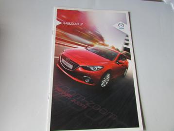 MAZDA 3 , BROCHURE beschikbaar voor biedingen