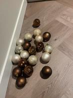 Beige / champagne kerstballen, Ophalen of Verzenden, Zo goed als nieuw