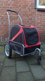 hondenkar voor kleine tot middelgrote honden, Fietsen en Brommers, Fietsaccessoires | Aanhangers en Karren, Gebruikt, Opvouwbaar