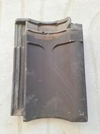 40 Koramic dakpannen, Doe-het-zelf en Verbouw, Dakpannen en Dakbedekking, Ophalen, Gebruikt, Steen of Klei, Blauw