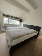 Ikea Malm bed 180x200 - Tweepersoonsbed, Huis en Inrichting, Slaapkamer | Bedden, Ophalen, Gebruikt, Zwart, Tweepersoons