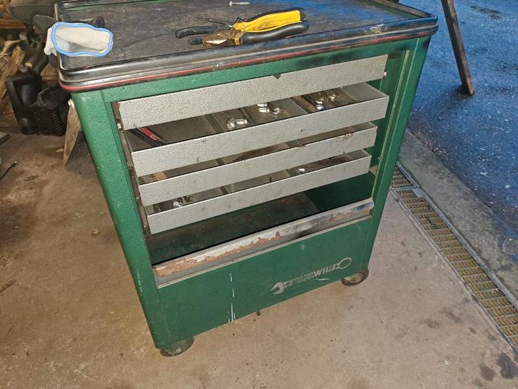 Gereedschapwagen met lades stahlwille, Doe-het-zelf en Verbouw, Gereedschapskisten, Ophalen