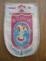 Origineel carnavals embleem Den Bosch Oeteldonk 1965, Carnaval, Oeteldonk, Overige maten, Ophalen of Verzenden