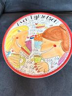 Amsterdam blond taart schaal, Ophalen of Verzenden, Overige stijlen, Glas, Schaal of Schalen