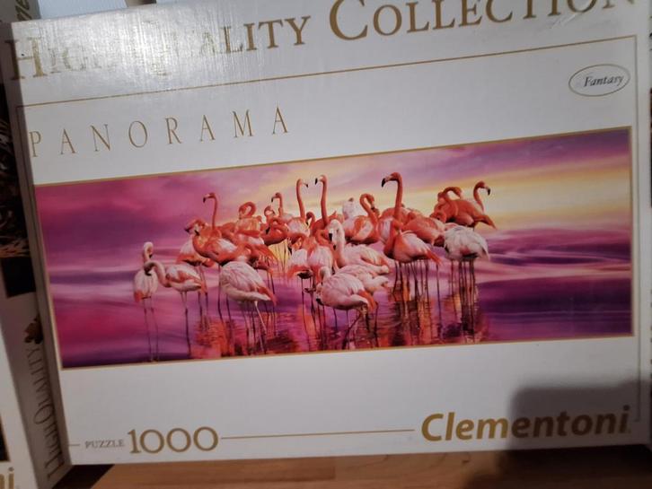3 clementoni legpuzzels 1000stuks, Hobby en Vrije tijd, Denksport en Puzzels, Zo goed als nieuw, 500 t/m 1500 stukjes, Ophalen of Verzenden