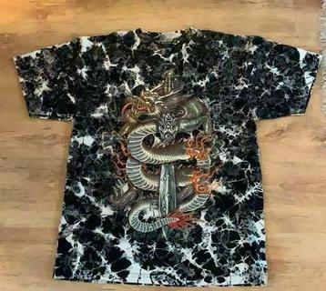 Survivors draken fantasy  T-shirt met zwaard L nieuw  beschikbaar voor biedingen