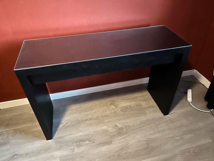 Ikea Malm kaptafel/bureau, Huis en Inrichting, Bureaus, Gebruikt, Ophalen