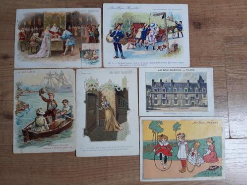 Franse Reclamekaarten - Au Bon Marche - Diverse Series 1900, Verzamelen, Ansichtkaarten | Themakaarten, Ongelopen, Voor 1920, Overige thema's