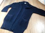 Zara donkerblauw ruimvallend groot lang vest m, Maat 38/40 (M), Blauw, Zara, Ophalen of Verzenden