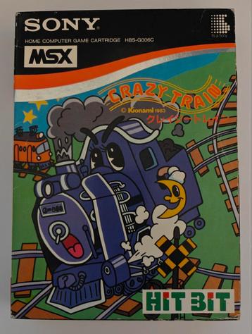 MSX Crazy Train Sony Hitbit Konami - HBS-G008C beschikbaar voor biedingen