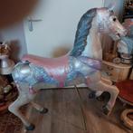 Carrousel draaimolen kermis paard hout parelglans & glitters, Ophalen