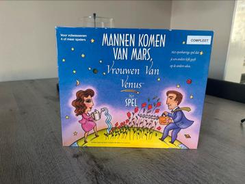 Bordspel: Mannen komen van Mars, vrouwen van Venus beschikbaar voor biedingen