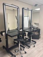 kapperspiegel, Huis en Inrichting, Woonaccessoires | Spiegels, Ophalen, Gebruikt, 150 tot 200 cm, Rechthoekig