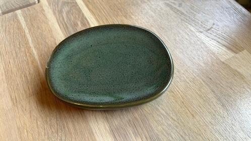 Zeepbakje groen - keramiek NIEUW 12,5x10cm, Huis en Inrichting, Badkamer | Badtextiel en Accessoires, Nieuw, Overige typen, Groen