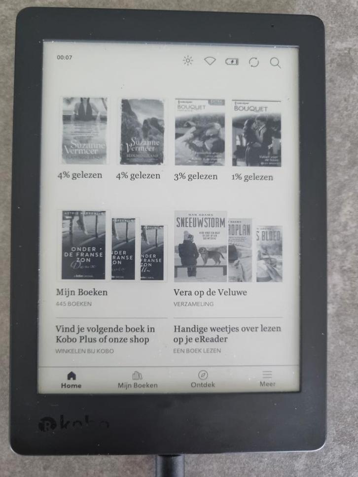 Kobo Aura Edition 2 E-reader., Computers en Software, E-readers, Zo goed als nieuw, Touchscreen, Ophalen of Verzenden