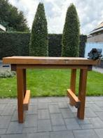 Te koop: Oer-degelijke werkbank incl bankschroef, Ophalen, Gebruikt, 120 tot 170 cm, Bankschroef