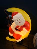 Vintage kerstmanlamp liggend op d maan kerstverlichting 62cm, Ophalen of Verzenden