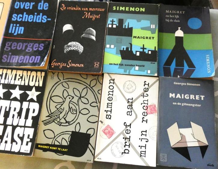 Simenon pockets/ detective boekjes Maigret/ E 2,00 pst., Boeken, Detectives, Gelezen, Ophalen of Verzenden