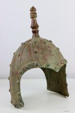 Chinese helm brons China, Antiek en Kunst, Ophalen