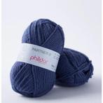 Phildar Phil Partner 6 kleur donkerblauw, Ophalen of Verzenden, Nieuw, Breien of Haken, Wol of Garen