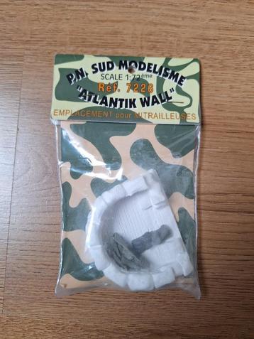 1:72 1/72 P.N. Sud Modelisme “Atlantik Wall” Emplacement pou beschikbaar voor biedingen