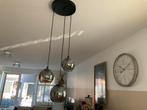 Mooie glazen hanglamp, Huis en Inrichting, Lampen | Hanglampen, Ophalen, Zo goed als nieuw, Minder dan 50 cm