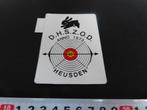 sticker heusden handboogschieten DHSZOD anno 1873, Ophalen, Zo goed als nieuw