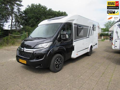 Carado V337 Pro Zwart Semi integraal Enkelebedden nieuw bj20, Caravans en Kamperen, Campers, Bedrijf, tot en met 3, Half-integraal