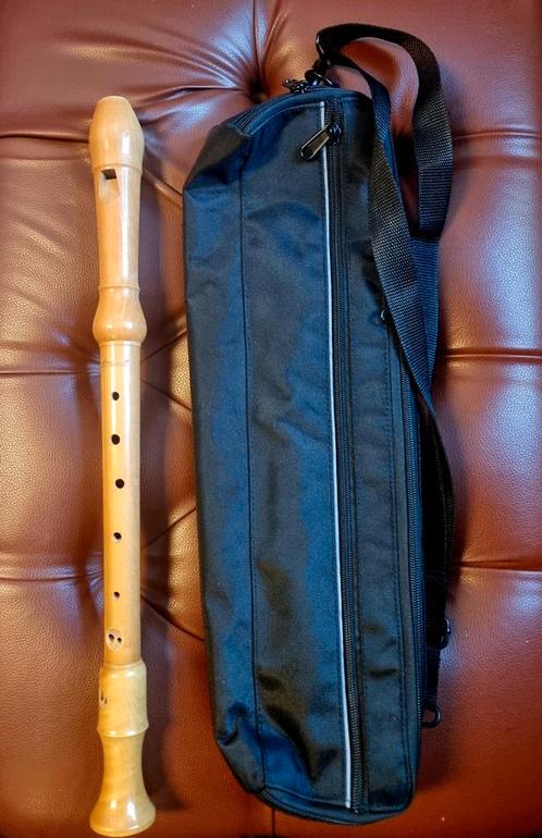 Schiterende Concerto Altblokfluit, Duitse boring, nieuwstaat, Muziek en Instrumenten, Blaasinstrumenten | Blokfluiten, Zo goed als nieuw