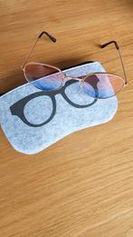 Leuke zonnebril roze blauw., Overige merken, Zonnebril, Blauw, Ophalen of Verzenden