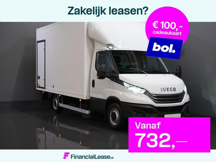 Iveco Daily 35S18HV 3.0 Aut. ZF BPM VRIJ! Bakwagen Laadklep/, Auto's, Bestelauto's, Bedrijf, Lease, Financial lease, ABS, Adaptive Cruise Control