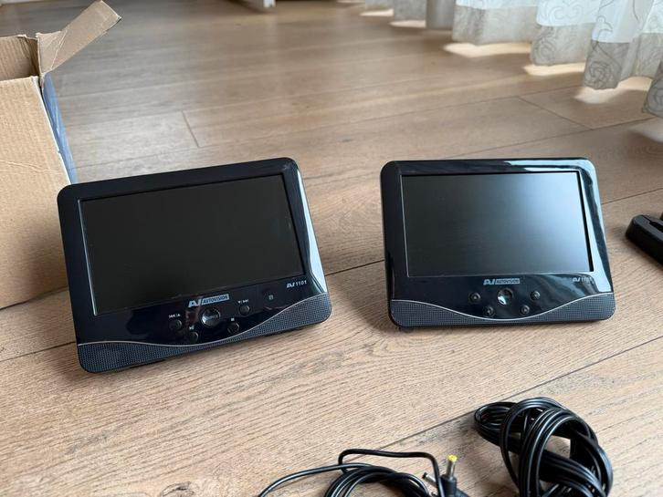 Autovision AV1101 Draagbare DVD Dual Set, Audio, Tv en Foto, Dvd-spelers, Gebruikt, Dvd-speler, Overige merken, Draagbaar, Ophalen