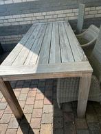 Mooie teakhouten tuintafel, Tuin en Terras, Ophalen of Verzenden, Zo goed als nieuw, Rechthoekig, Hout