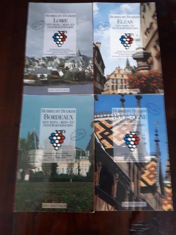 Wijnreisgidsen Loire,Elzas,Bordeaux, Bourgogne (Duijker) beschikbaar voor biedingen