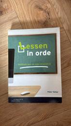 Peter Teitler - Lessen in orde handboek voor onderwijsprakti, Sociale wetenschap, Ophalen of Verzenden, Zo goed als nieuw, Peter Teitler