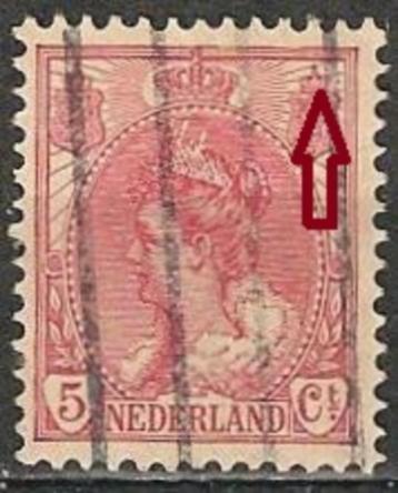 Koningin Wilhelmina No.60 PM 42 O. ADV. no.59 Q. beschikbaar voor biedingen