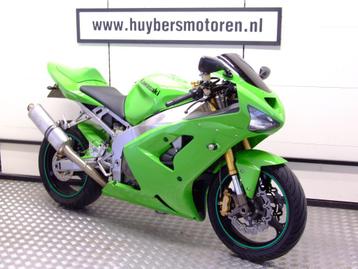 Kawasaki ZX 6 R Ninja 2003 ZX6R Racing Green beschikbaar voor biedingen
